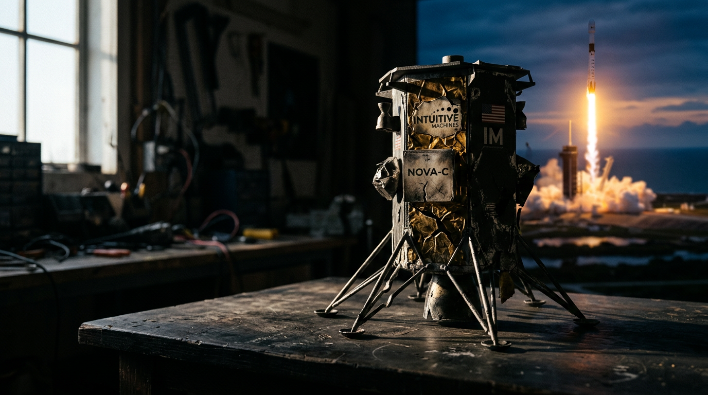 Intuitive Machines Takes a Hit as SpaceX Steals the Spotlight