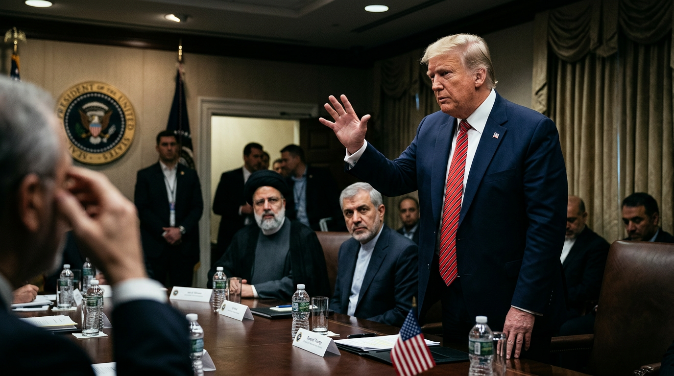 Trump Threatens to 'Bomb the Hell' Out of Iran If It Violates Deal, Calls Tehran's Leaders 'Smart People'