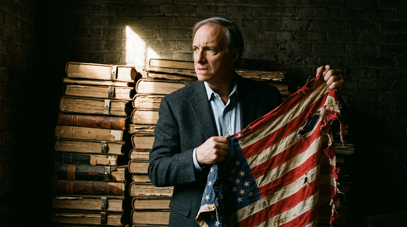 Ray Dalio Says US Is 'On The Brink' As Debt and Political Risks Mount