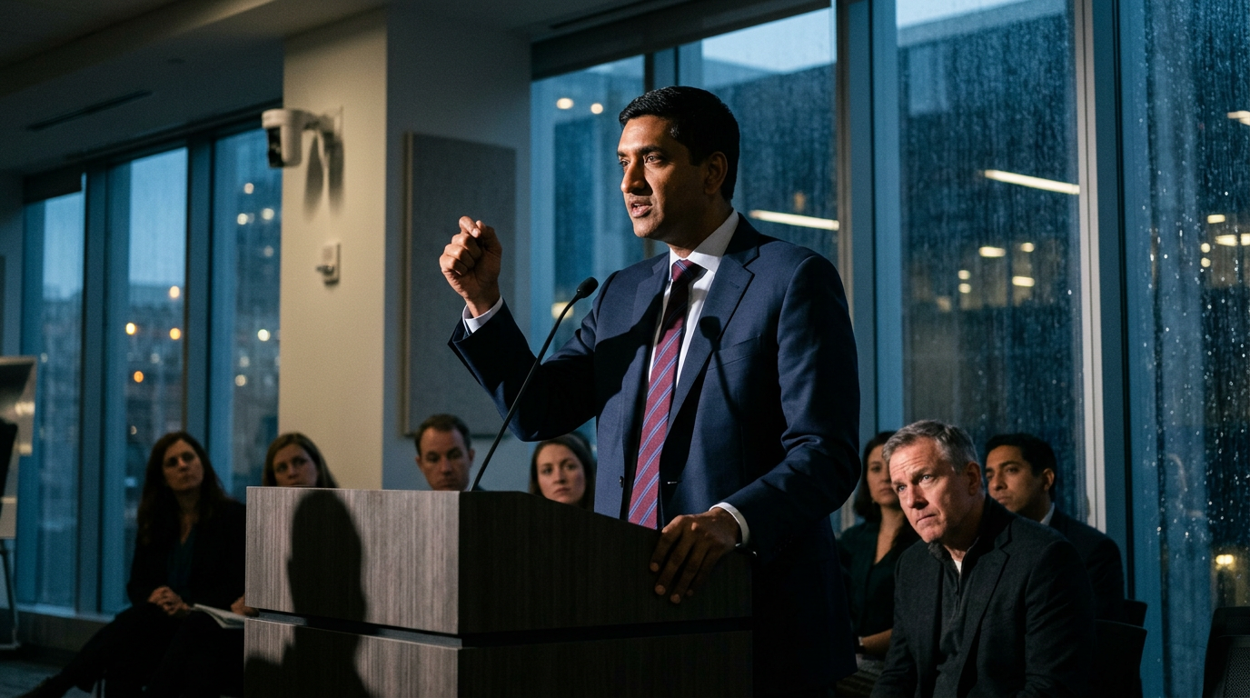 Ro Khanna Says A Nurse's Vote Equals A Billionaire's — Former Google Executive Fires Back: Start With Your Own Family's Money