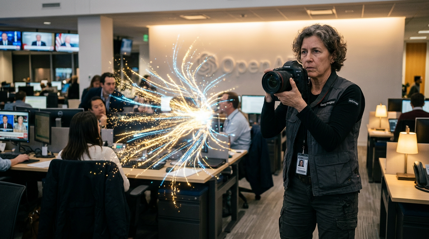 Getty Images Stock Surges on OpenAI Partnership for ChatGPT Search