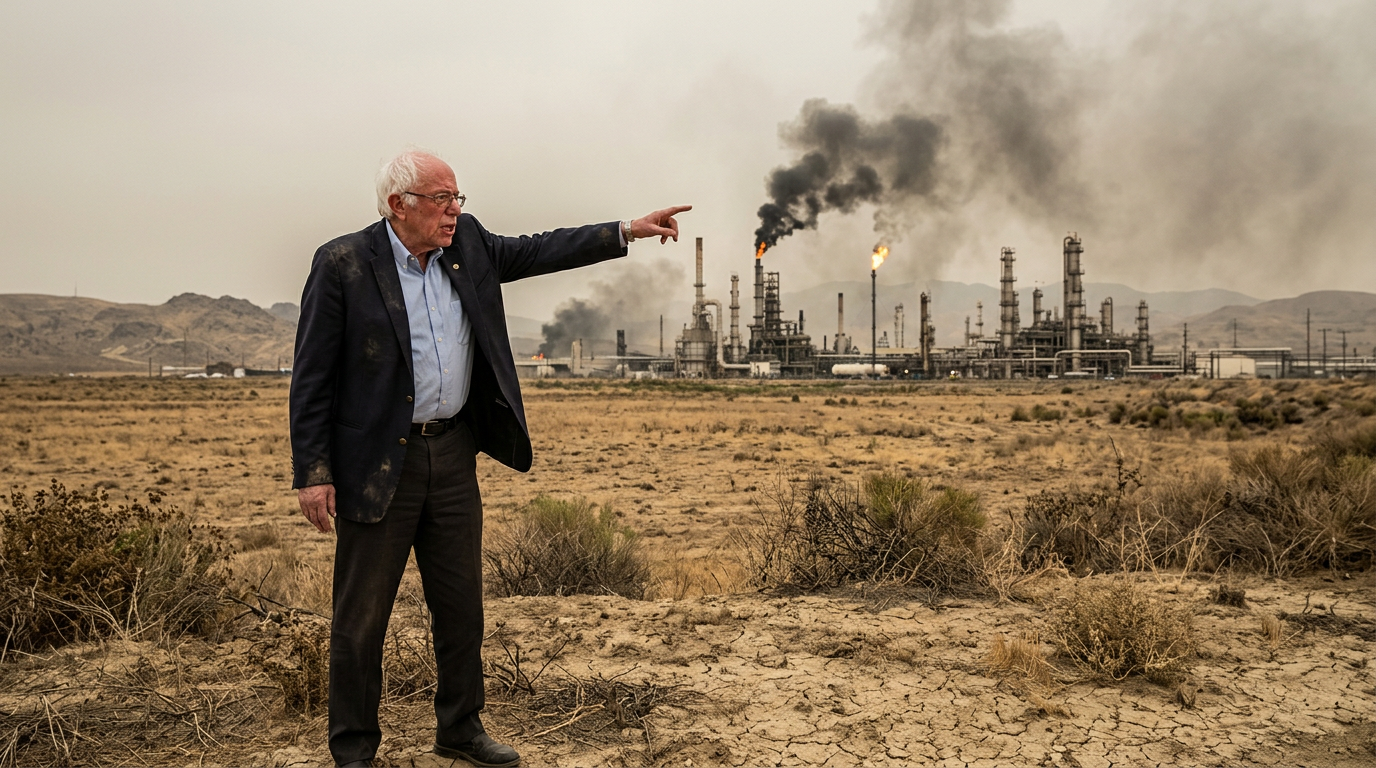 Bernie Sanders Says Trump Is Helping His 'Big Oil Friends' While the Planet Heats Up