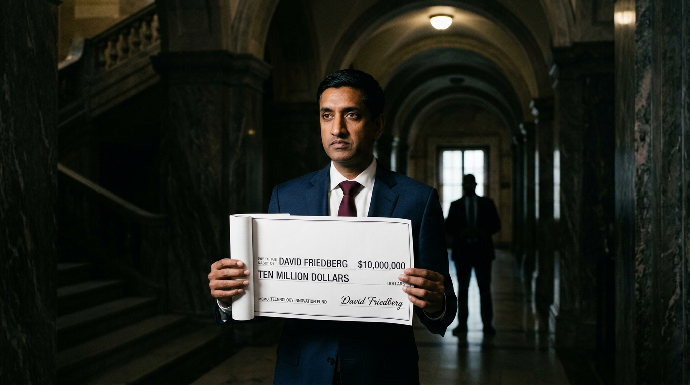 Ro Khanna Called for an Elon Musk Investigation. A Billionaire Just Fired Back With a $10 Million Challenge.