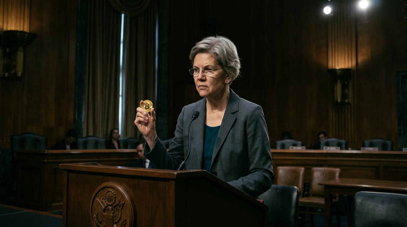 Elizabeth Warren Says Trump's Crypto Earnings Show He's Not Fighting for You