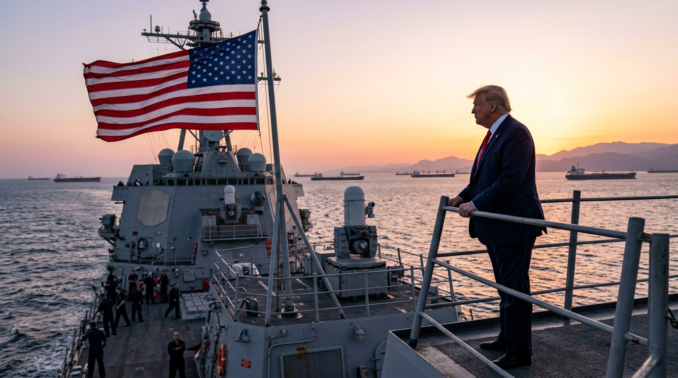 Trump Wants the U.S. to Be the 'Guardian Angel' of the Strait of Hormuz—and Get Paid for It