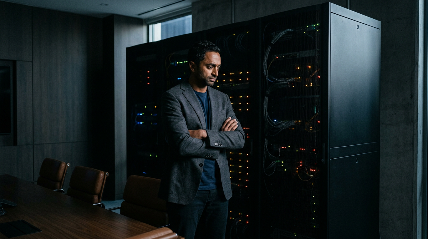 Chamath Palihapitiya Warns AI Spending Is Getting Ahead of Productivity: 'Wheels Come Off'