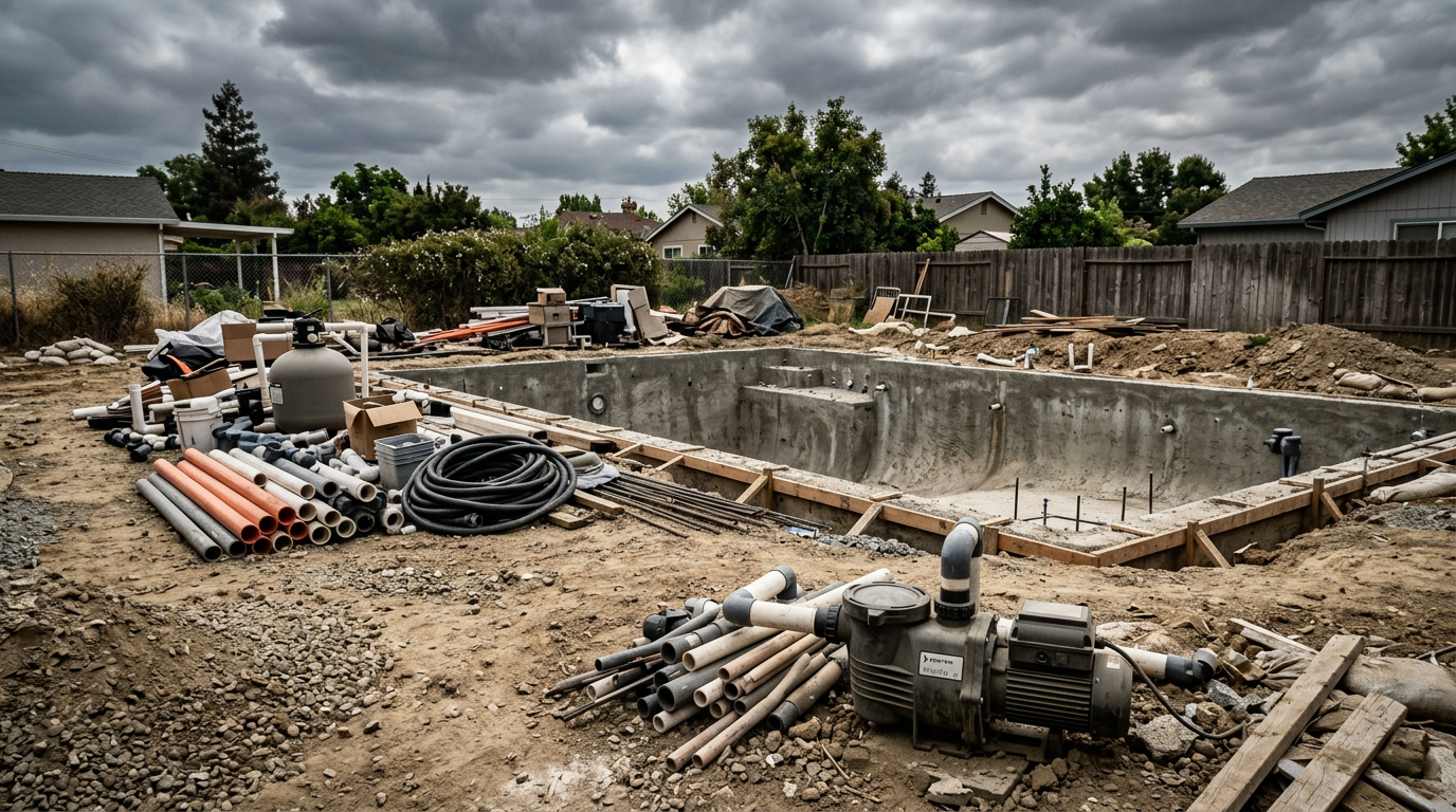 Pentair Stock Tanks as Pool Industry Destocking Forces Major Guidance Cut