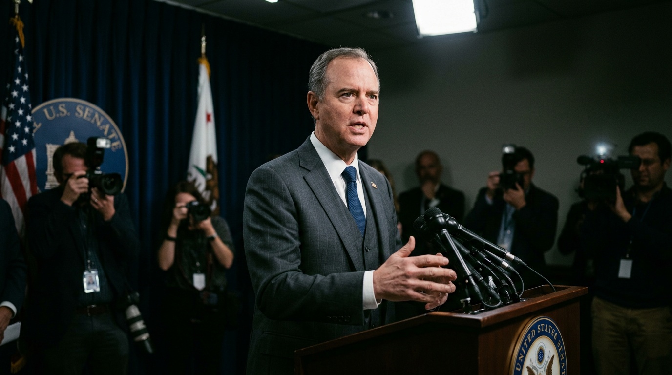 Adam Schiff Says Trump's Truth Social Plan Lets Him 'Get Richer Off the Presidency'