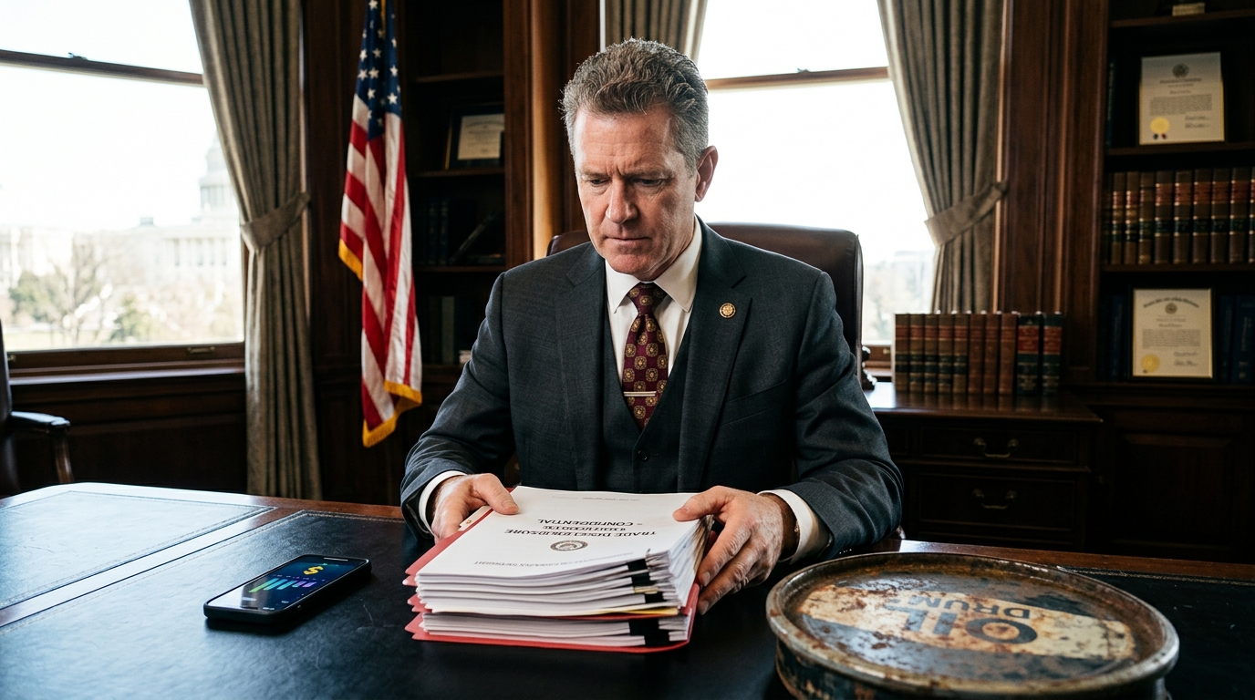 New Senator Drops 700+ Trades, Dumps Old Oil Stock for Big Tech