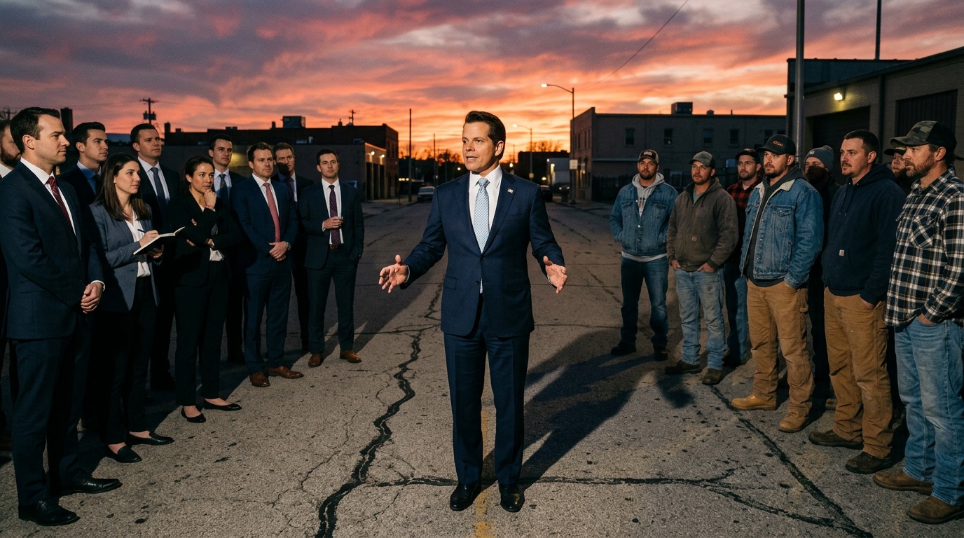 Anthony Scaramucci Says There Are Really Two Americas Right Now, and the Politician Who Bridges Them Wins