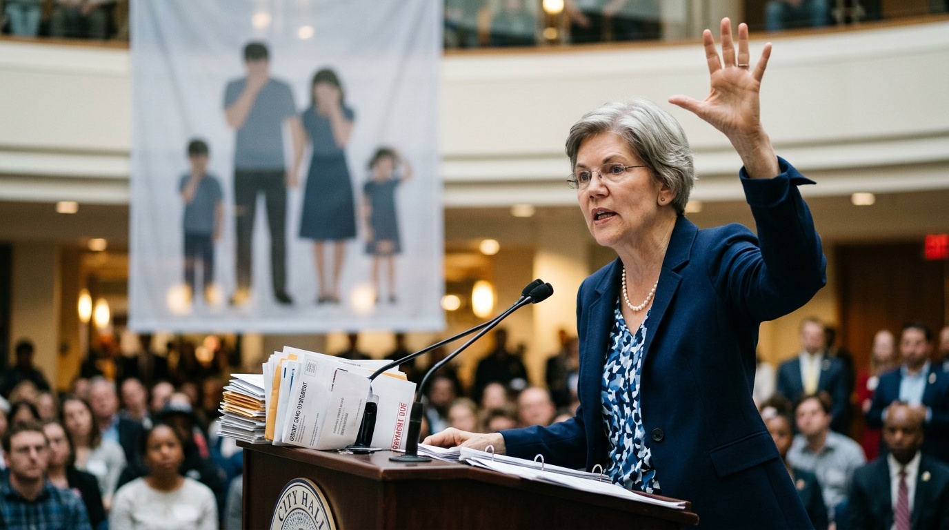 Elizabeth Warren Says Trump's Unfulfilled 10% Credit Card Rate Promise Has Cost Families $55B: The President Is 'Letting Wall Street Pad Its Profits'
