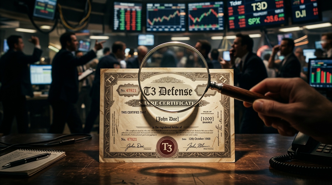 T3 Defense Stock Is Up 88% Today. Here's Why That's Happening.