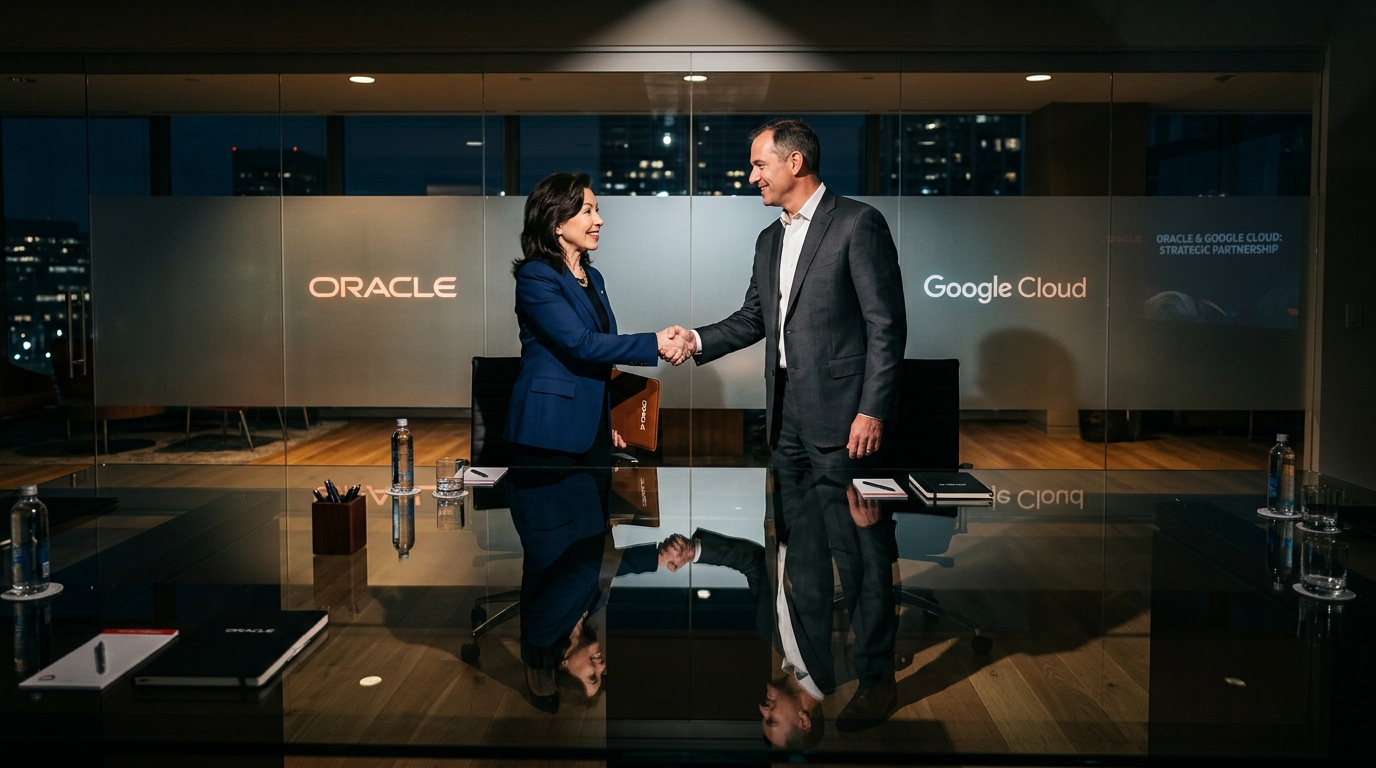 Oracle Stock Gets a Jolt from Google Cloud AI Deal