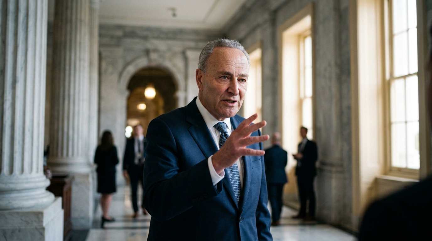 Schumer Backs Stopgap Spending Bill, Calls It a 'Responsible Path Forward'