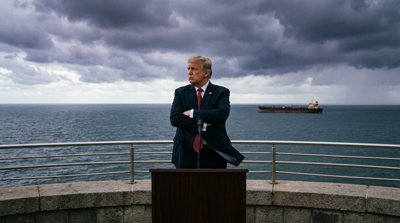 Trump Claims 'Total Control' of Strait of Hormuz, Iran's Authority Says Waterway Still 'Blocked'