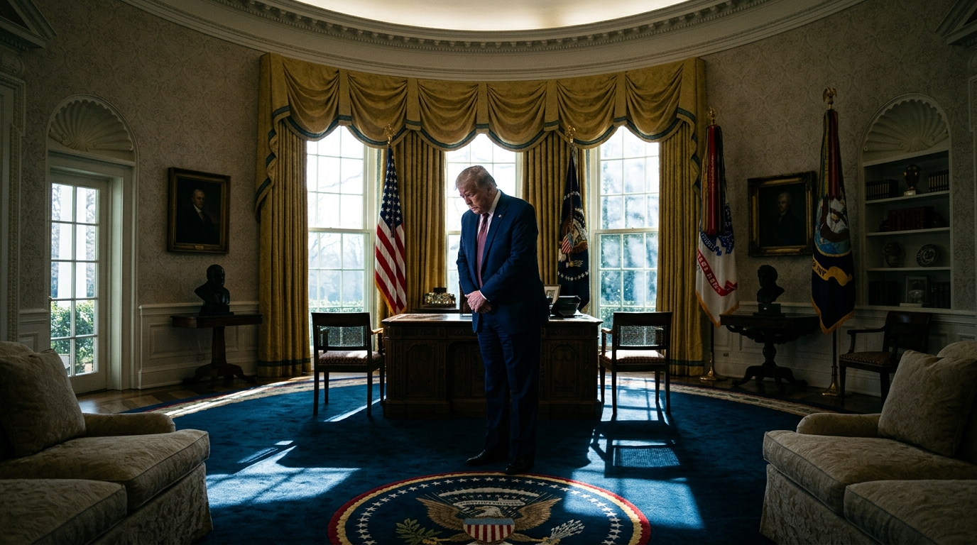 Trump's Approval Slips as Voters Question Economy, War, and Renovations