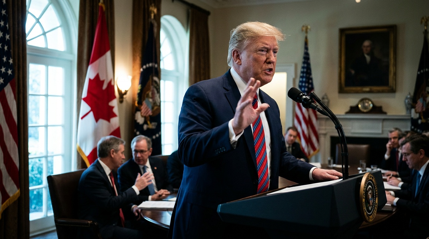 Trump's Last-Minute Canada Tariff Pause: 'We Have a Deal'