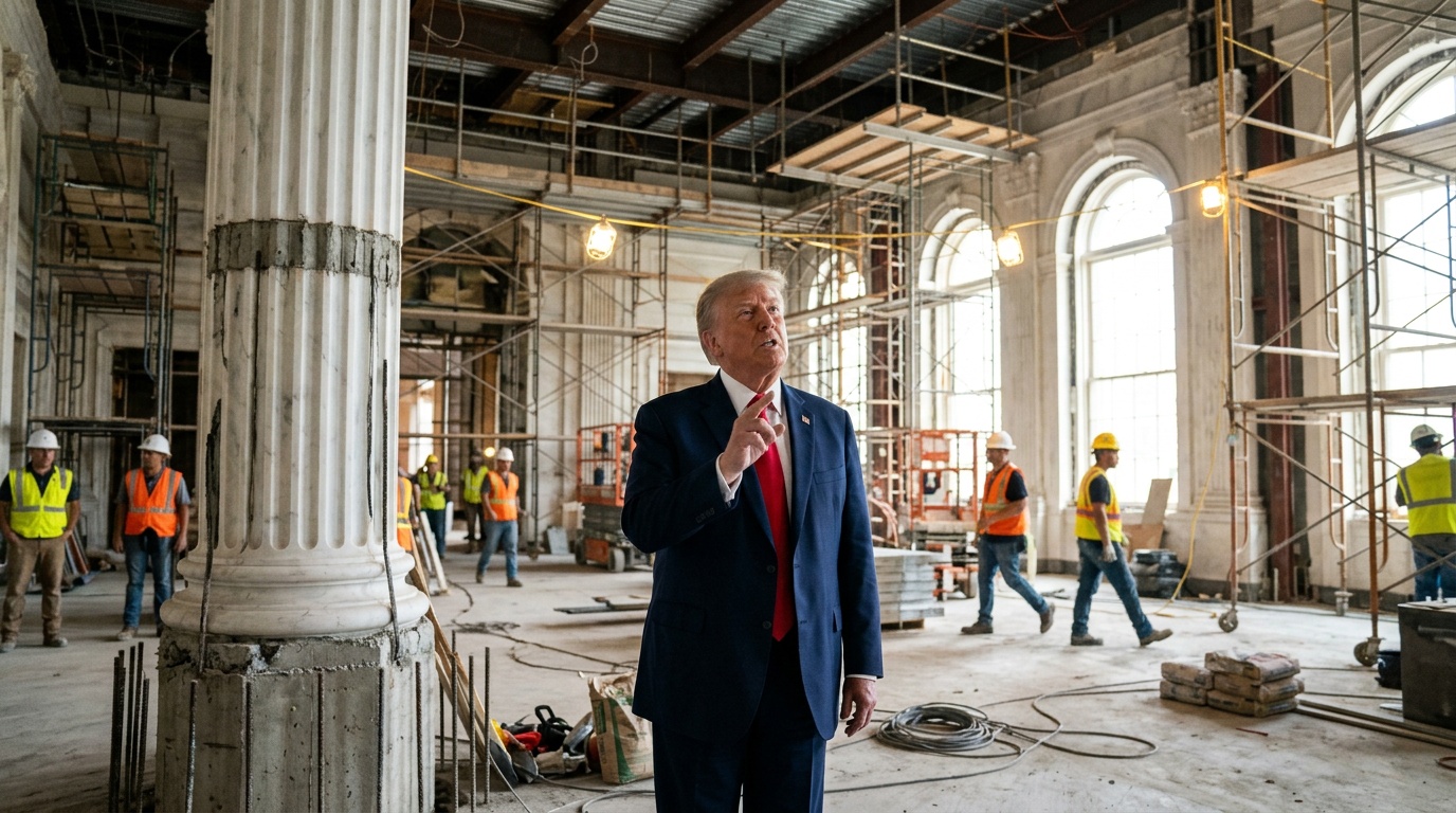 Trump Says White House Ballroom Is 'Under Budget' and 'Ahead of Schedule' as Supreme Court Allows Construction to Continue