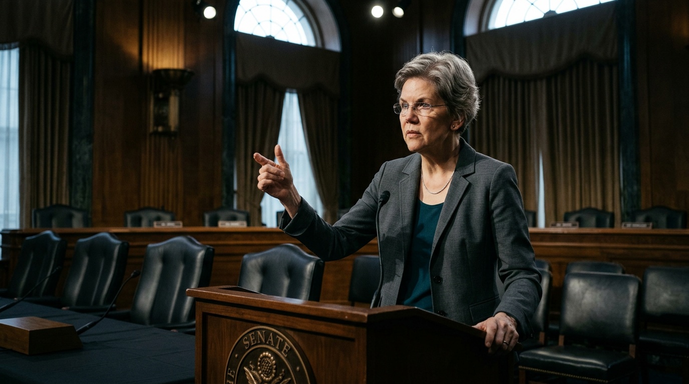 Elizabeth Warren Says ‘A Handful of CEOs’ Dictate Americans’ Choices: ‘We Need to Block Mega-Mergers’