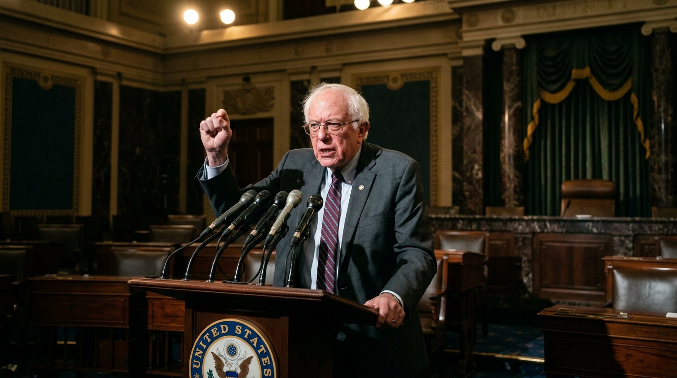 Sanders Warns Against AI 'Oligarchy' as He Pushes for Superintelligence Ban
