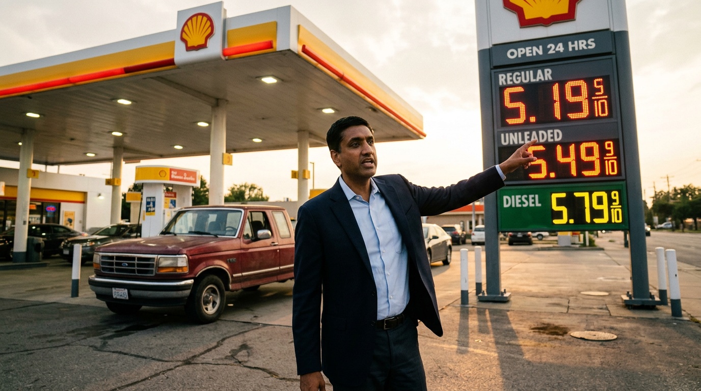 Ro Khanna Takes Aim at Trump as Gas Prices Hit Record $4.14 Ahead Over Labor Day Weekend: 'Is This What Winning Looks Like?'