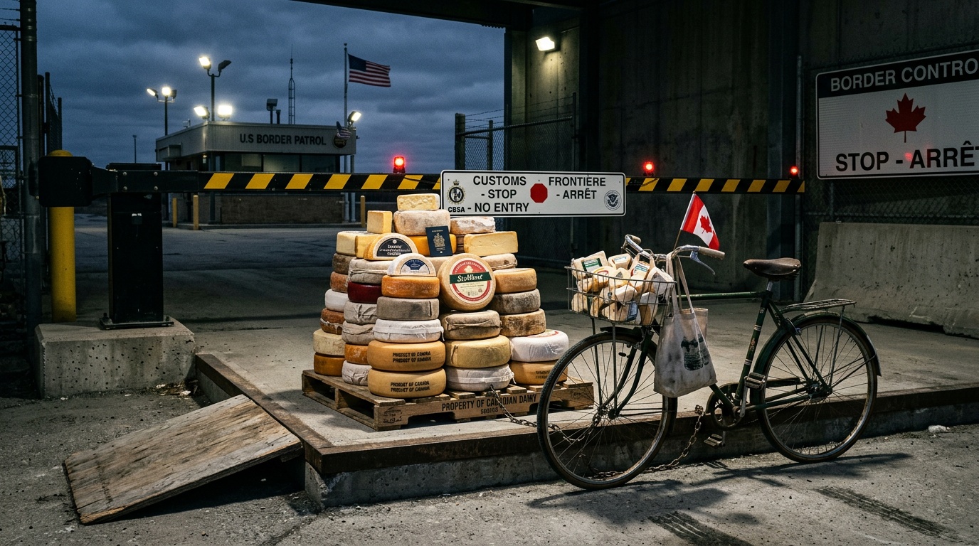 Trade War Heats Up: U.S. Bans Canadian Booze, Bikes, and Cheese