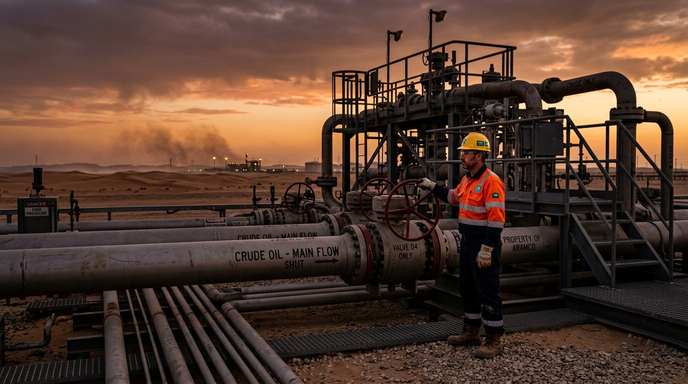 Oman Postpones Iran Meeting, Saudi Pipeline Shutdown Squeezes Oil: Brent Hits $107, Nasdaq Futures Sink on AI Jitters