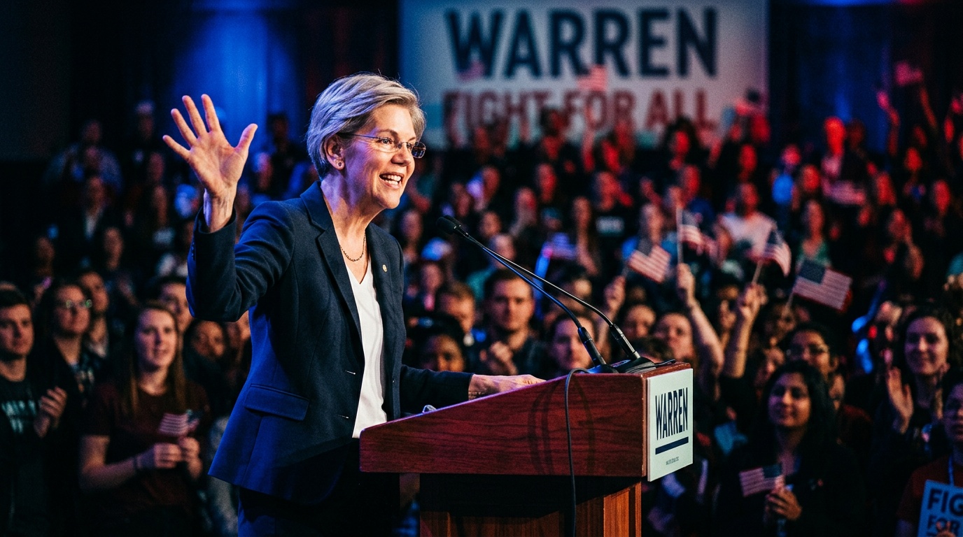 Elizabeth Warren Says 'We Will Win in November' — What Crypto Bettors Think About Democrats' Midterm Odds