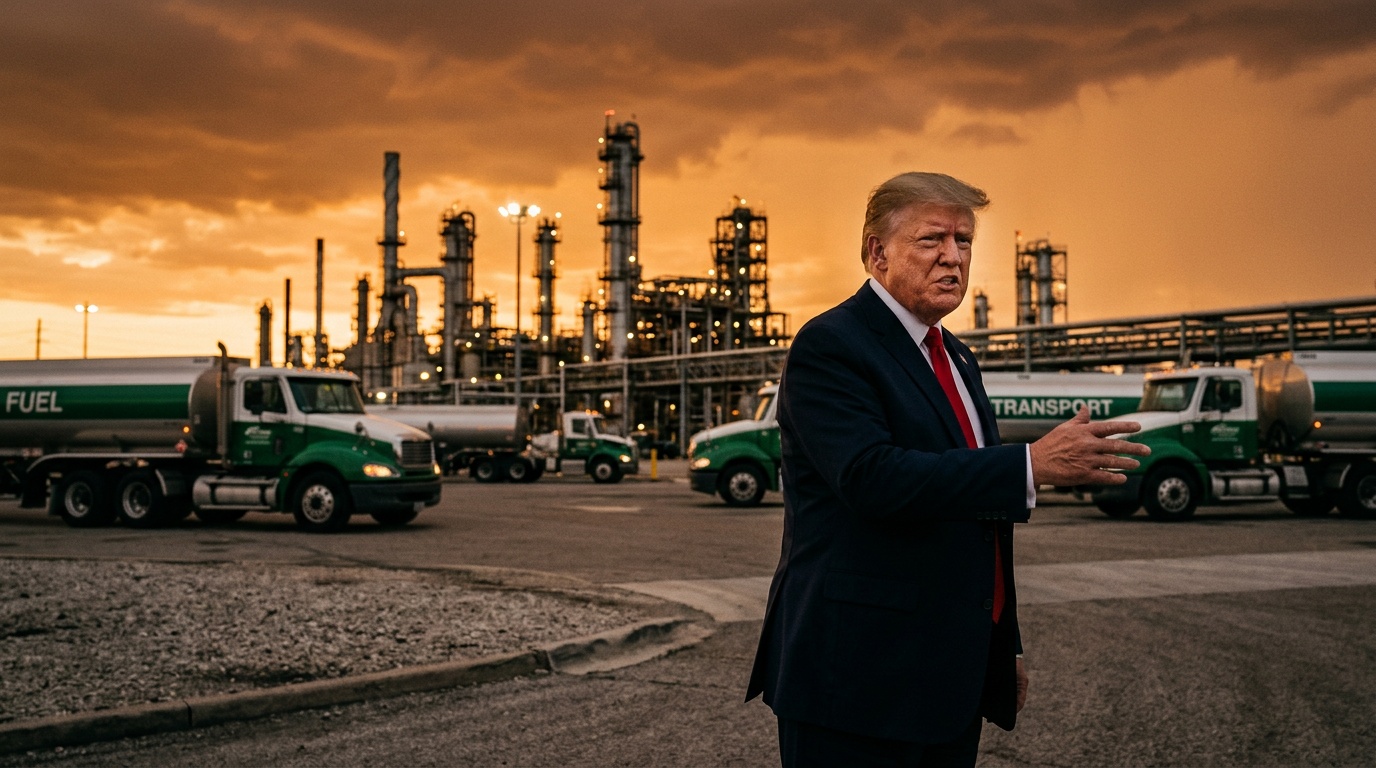 Trump Backs Diesel Export Ban, But Analyst Warns Relief May Stay Stuck in the Gulf: 'Really Nervous'
