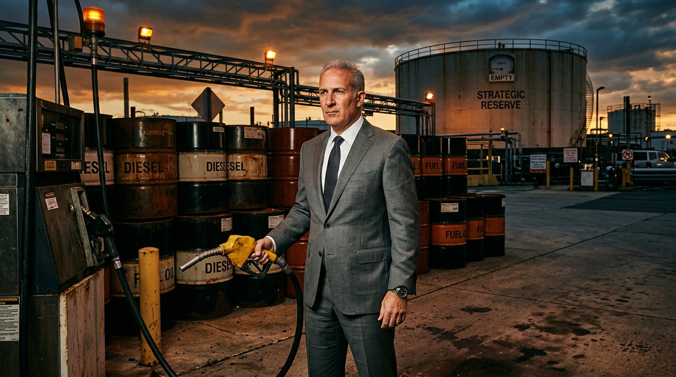 Peter Schiff Warns Record Diesel Prices Could Leave US Vulnerable To Next Energy Shock, Says Trump's Diesel Export Ban Could 'Backfire'