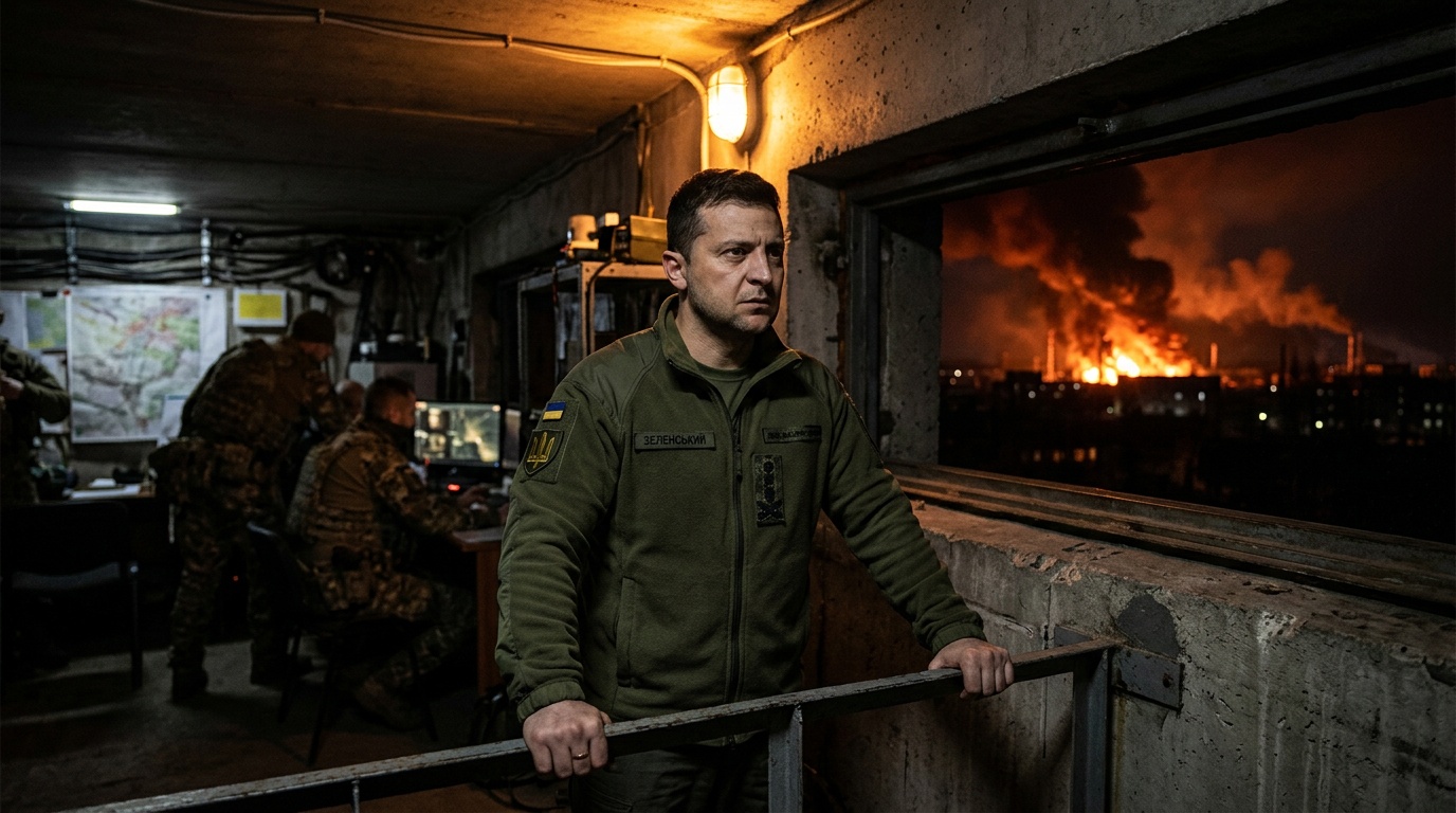 Russia Warns Strikes Will Be 'Intensified' After Zelenskyy Vows More Attacks on Russian Oil Refineries