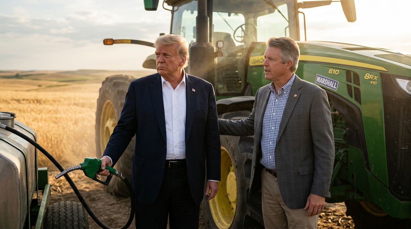 Trump Drops $8 Billion Diesel Lifeline on Farmers, Credits GOP Senator as Midterms Loom: 'When Republicans Win, We Will Pass Even More Funding'