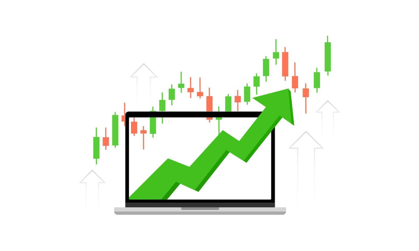 trading-online-with-a-laptop-buy-and-sell-signals-all-time-high-vector.jpg